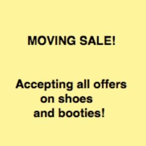 Accepting all offers on shoes